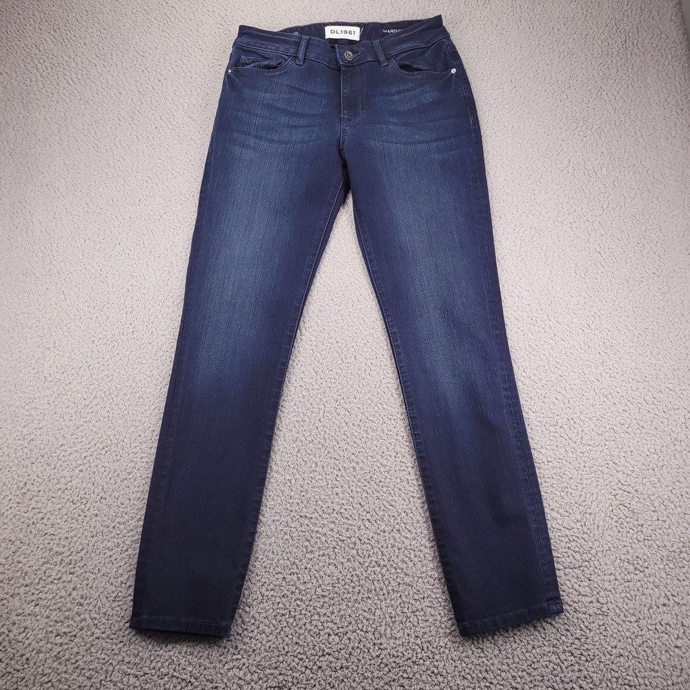 DL1961 Jeans Womens Size 28 Margaux Ankle Skinny Instasculpt Moscow Wash Denim